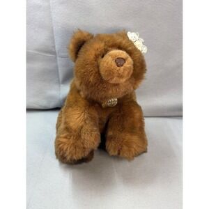 Vintage 1987 Gund Collectors Classic Cubbins Brown Teddy Bear Plush Style 2033